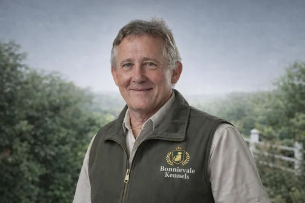 Tertius Carstens, Founder of Bonnievale Kennels Tertius Carstens, owner of Bonnievale Kennels pet boarding